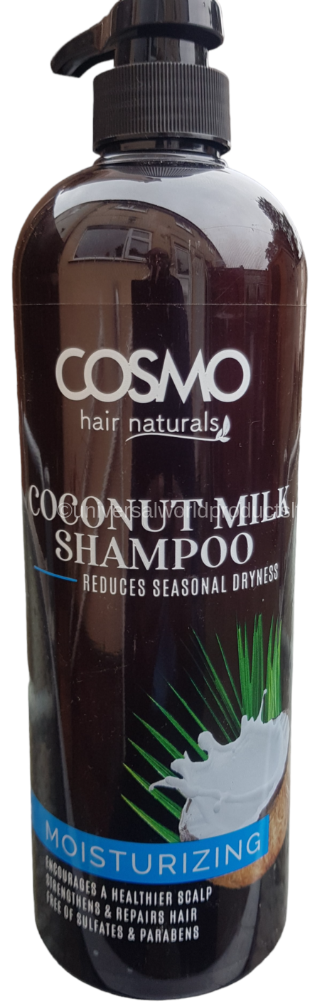Cosmo Coconut Milk Shampoo - Moisturizing 33.8oz/1000ml