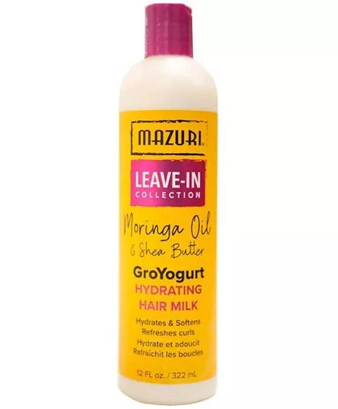 Mazuri Leave In Collection Groyogurt Hydrating Hair Milk 12oz/322ml