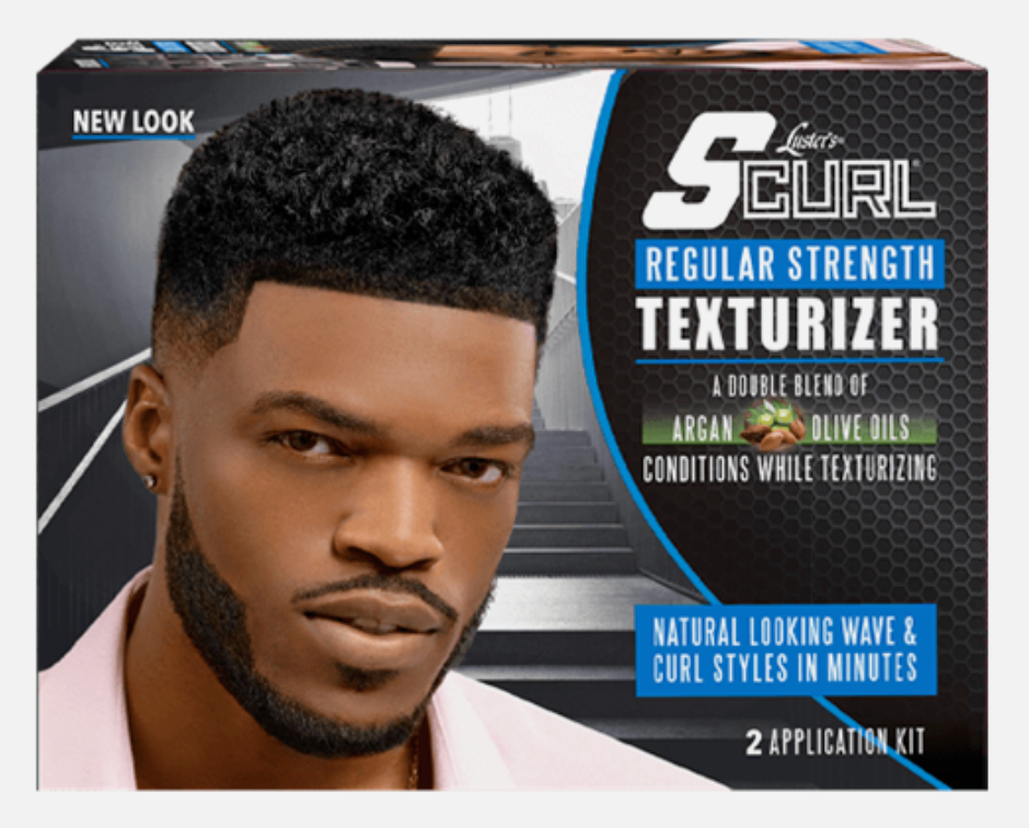 Luster's S Curl Texturizer, Regular Strength with Argan and Olive Oil for Curls