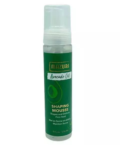 Mazuri Avocado Oil Shaping Mousse 8oz/236ml