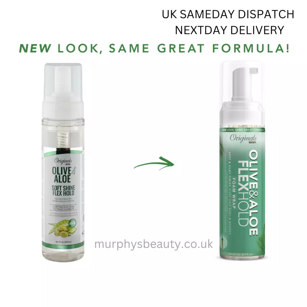 Africa’s Best Olive Oil Foam Wrap Lotion (8.5oz)/ 251ml