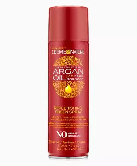 Creme Of Nature Replenishing Argan Oil Sheen Spray 11.2oz/319g