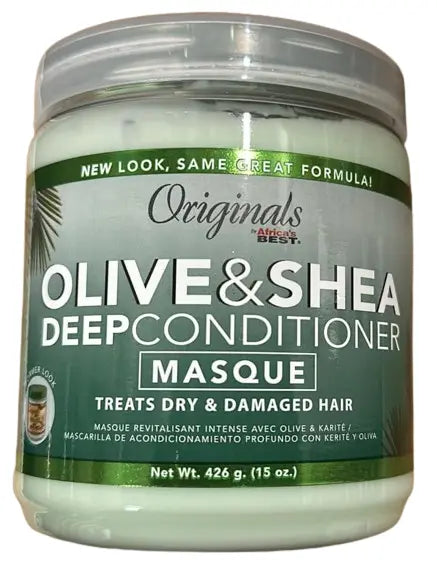 Africa's Best Originals Olive & Shea Deep Conditioner Masque 15 oz/426g