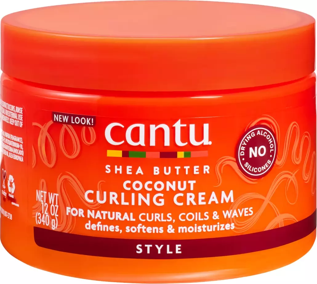 Cantu Shea Butter for Natural Hair Coconut Curling Cream 12oz/340g