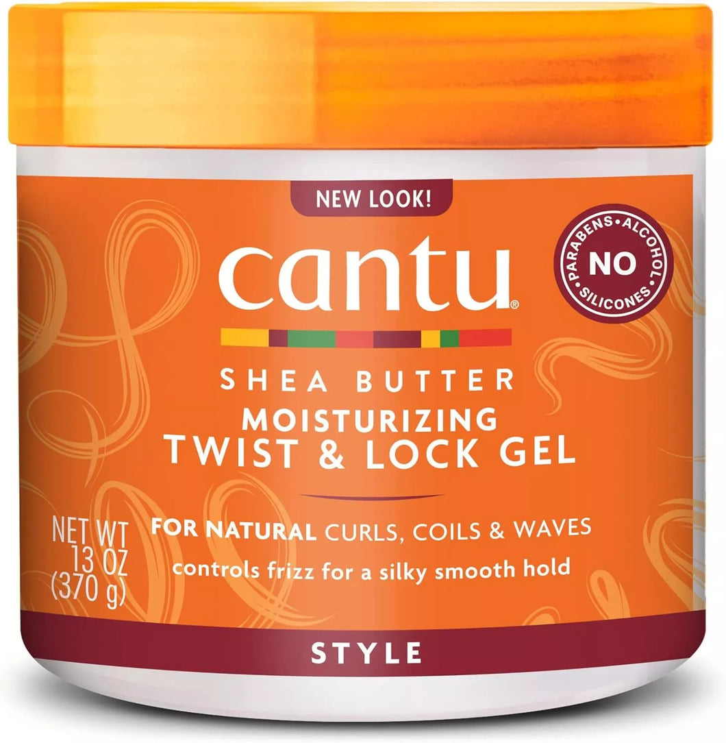 Cantu Shea Butter Moisturizing Twist & Lock Gel 13oz/370g