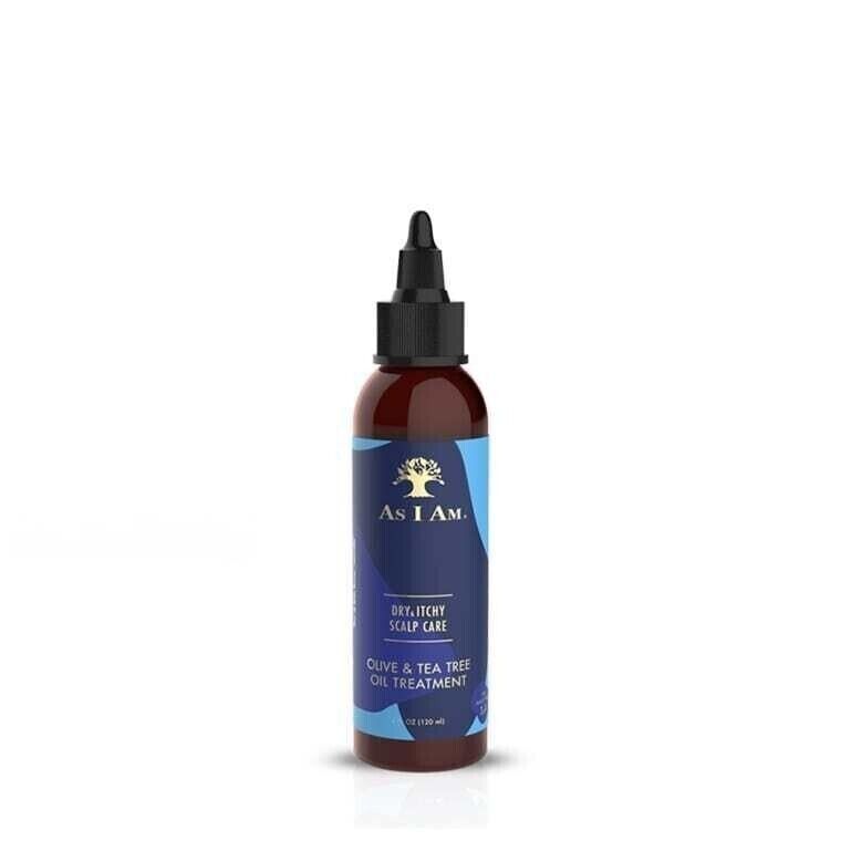 As I Am Dry & Itchy Scalp Care Oil Treatment - Olive and Tea Tree 4oz