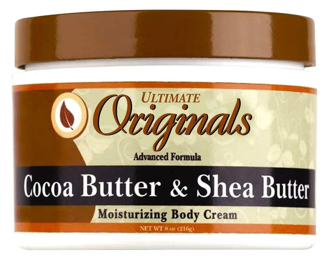 Africa's Best Ultimate Originals Cocoa & Shea Butter Moisturizing Body Cream 8oz