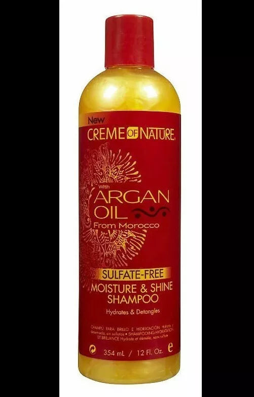 Creme of Nature Argan Oil Moisture and Shine Sulphate Free Shampoo 354ml/12oz