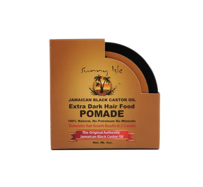 Sunny Isle Jamaican Black Castor Oil EXTRA DARK Hair Food Hair Pomade 4 oz/118.3ml