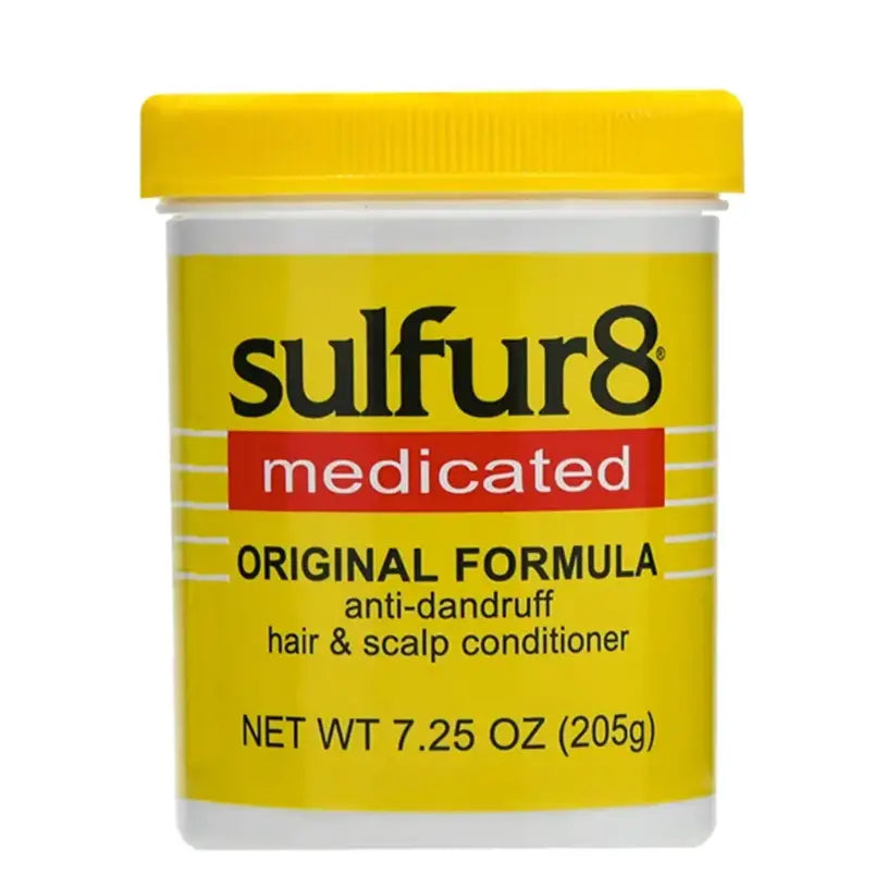 Sulphur 8 Medicated Anti-Dandruff Hair & Scalp Conditioner 7.25/205g and 4oz/113g