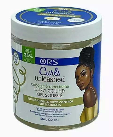 ORS Unleashed Coconut And Shea Butter Curl HD Gel Souffle 20oz/567g