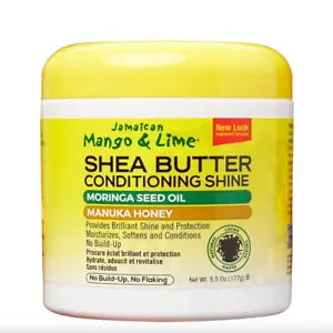 Jamaican Mango & Lime Shea Butter Conditioning Shine 5.5 Oz 177g