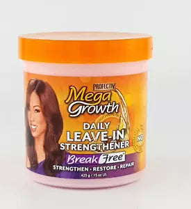 Protectiv Mega Growth Daily Leave in Strengthener, repair Break Free 15oz/425g