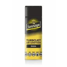 Load image into Gallery viewer, Sovereign Turbojet Air Freshener Sanitiser500ml(Any 3 Air Freshner for £10)and £3.99 each

