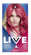 Load image into Gallery viewer, Schwarzkopf Live Range Intensive Permanent or Semi-Permanent Hair  Dye - All Colours
