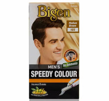Load image into Gallery viewer, Bigen Men&#39;s Speedy Hair Colour- All Colours
