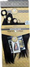 Load image into Gallery viewer, Dressmaker 100% Unprocessed Virgin Brazilian Hair StraightFree Closure
