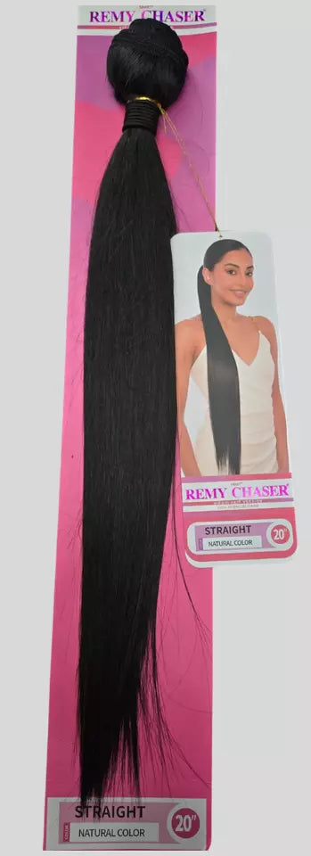 Remy Chaser Straight Wave 20'' & 30''(Natural Color and Natural Brown)
