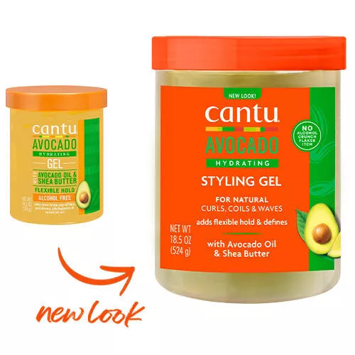 Cantu Avocado Hydrating Styling Gel 18.5 oz/524g