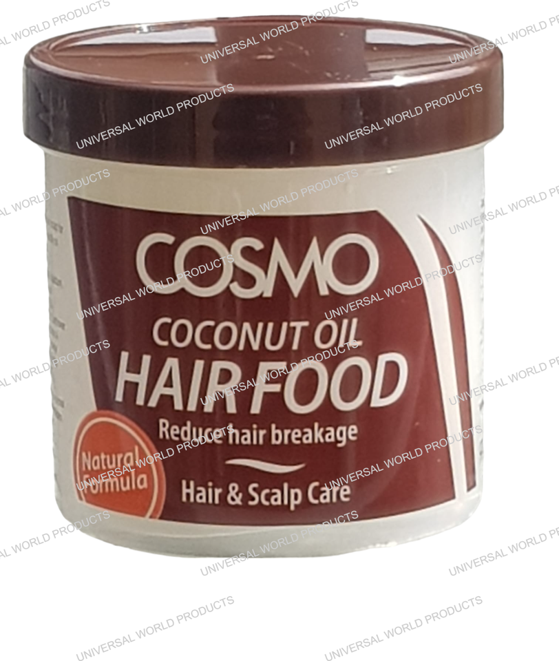 Cosmo Coconut Hair Food - Reduce Hair Breakage 5.75oz/170ml