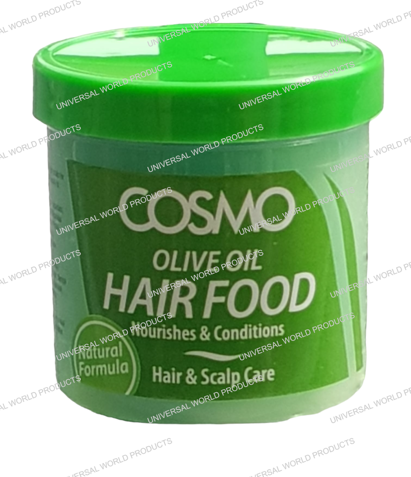 Cosmo Olive Oil Hair Food - Nourishes & Conditions 5.75oz/170ml