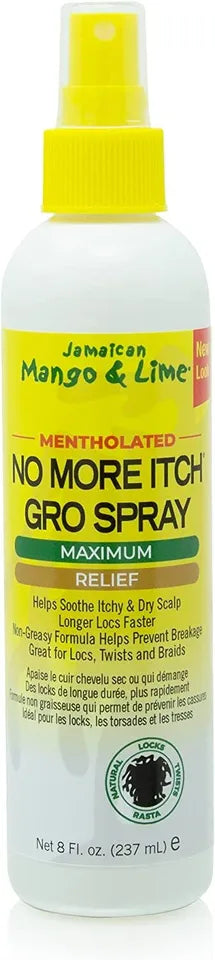 Jamaican Mango & Lime - No More Itch Gro Spray(Maximum Relief) 8oz/237ml
