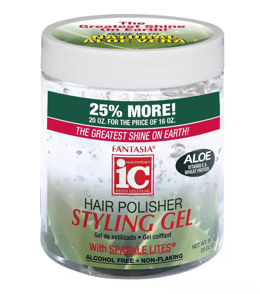 Fantasia IC Hair Polisher Styling Gel - 20 Oz/567g