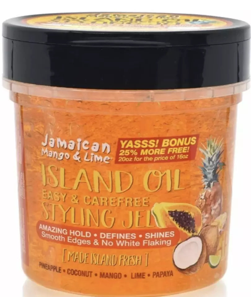 Jamaican Maango & Lime Island Oil Styling Jel 20oz/567g