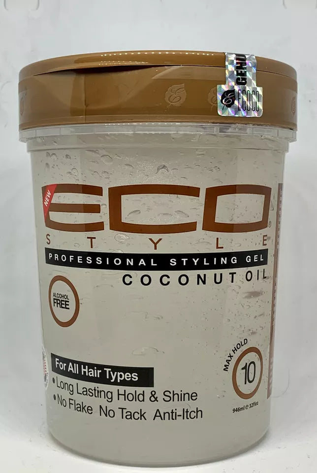 ECO Style Professional Styling Gel-Coconut Oil (All Sizes)