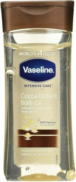 Vaseline Intensive Care Cocoa Radiant Body Moisturiser - 6.8oz/200ml