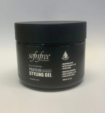 Load image into Gallery viewer, Sofn&#39;Free Protein Styling Gel Alcohol Free Maximum Hold Dark (All Sizes)
