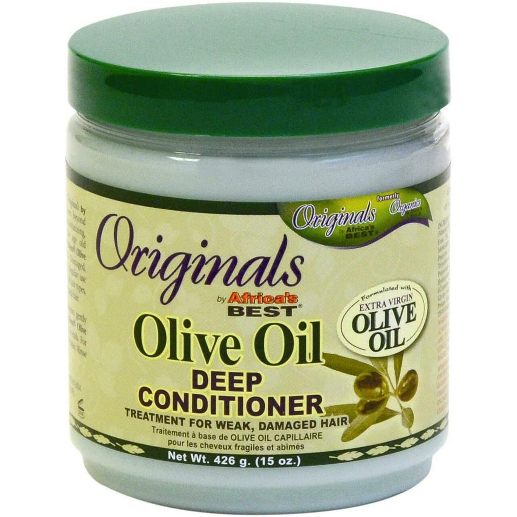 Africa's Best Olive Oil Deep conditioner Jar 15oz