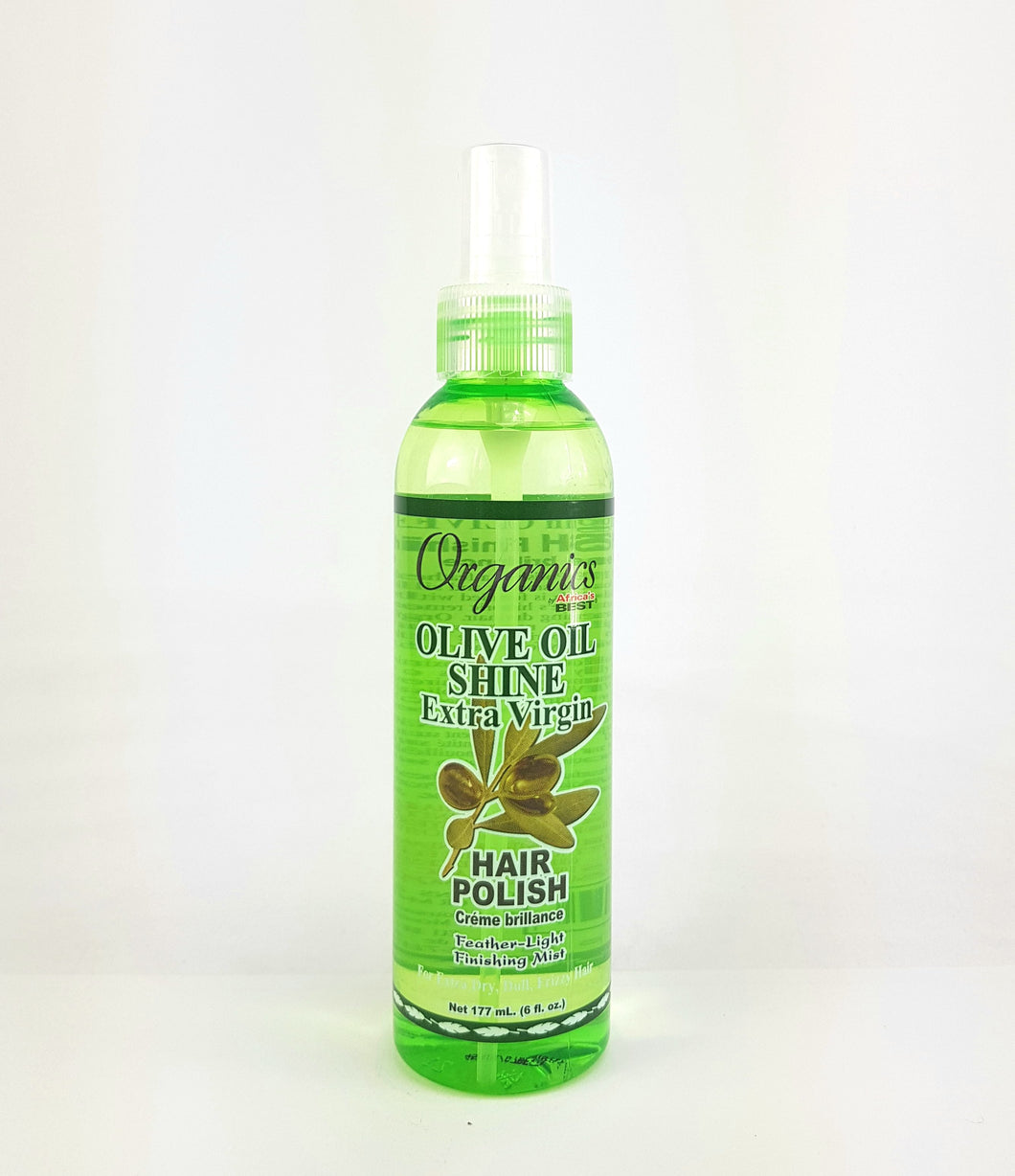 Africa's Best Olive Oil Shine Extra Virgin Hair polish 6oz
