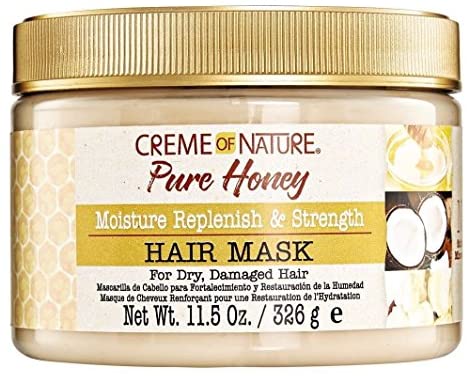Creme of Nature-Pure Honey-Moisture Replenish & Strength Hair Mask 11.5 oz/326g