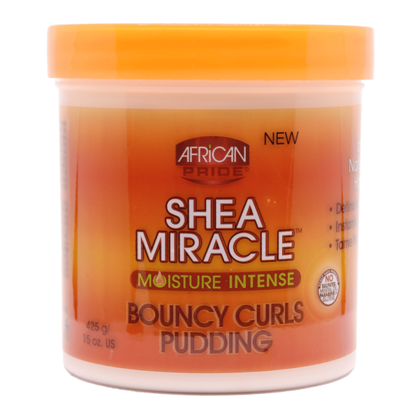 Africa Pride - Shea Miracle -Bouncy Curls Pudding 15oz/425g
