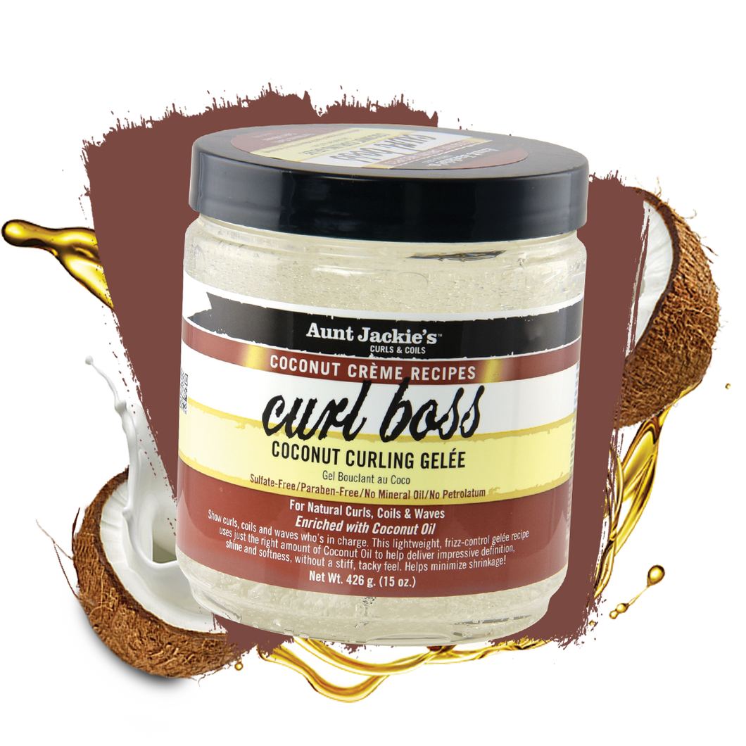 Aunt Jackie's-Curl Boss-Coconut Curling gelee 15 oz/426g