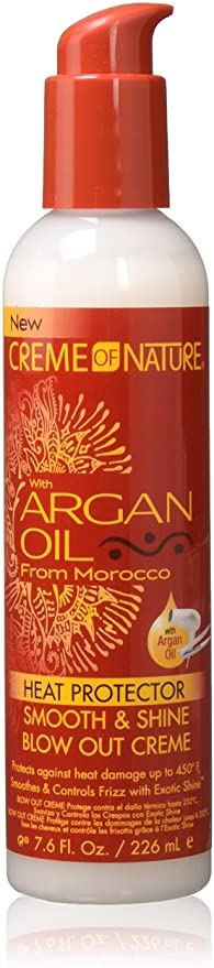 Creme Of nature Heat Protector Smooth & Shine Blow Out Creme 7.6oz/226ml