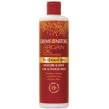Creme Of Nature - Argan Oil Moisture & Shine Curl Activator Creme 12 oz/354ml