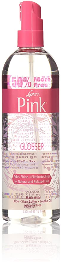 Luster's Pink Glosser with Shea Butter Bonus, 12 Fl Oz 355ml