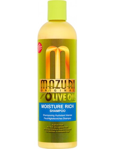 Mazuri Original olive oil- Moisture Rich shampoo 12oz/354ml
