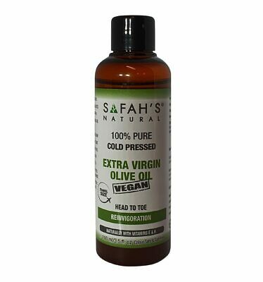 Safahs Natural 100% Cold Pressed Extra Virgin Olive Oil 100ml