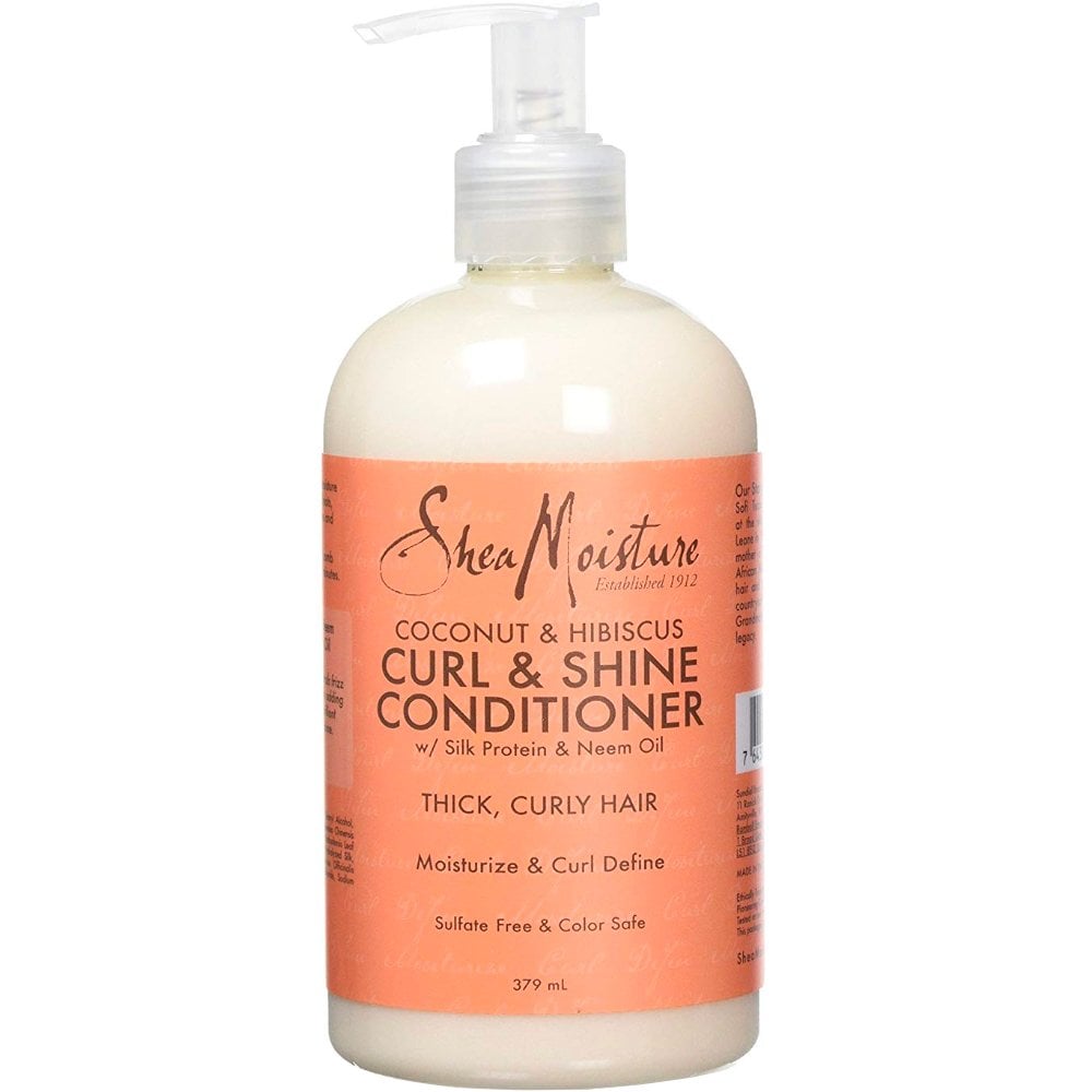 Shea Moisture Coconut & Hibiscus Curl & Shine Conditioner 384ml